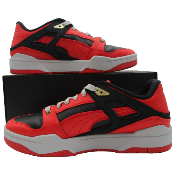 Puma Slipstream INVDR Shoes Men Sz 10.5 Red Black Leather Low Top 389968-01 1S9 main image 15